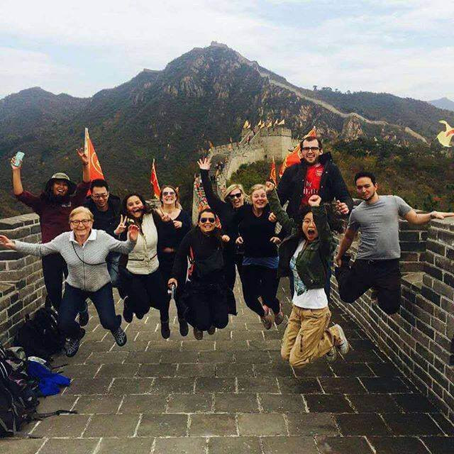 Hutong School students at The Great Wall